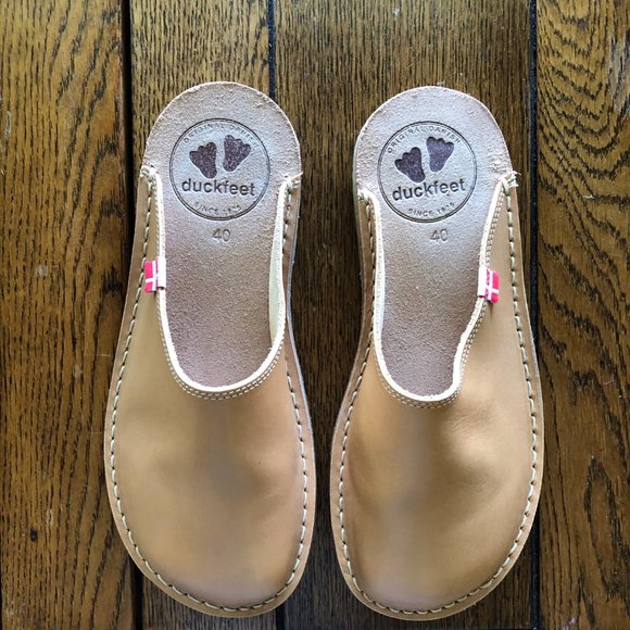 Duckfeet Shoes - Duckfeet, Blåvand slip-on clog, tan